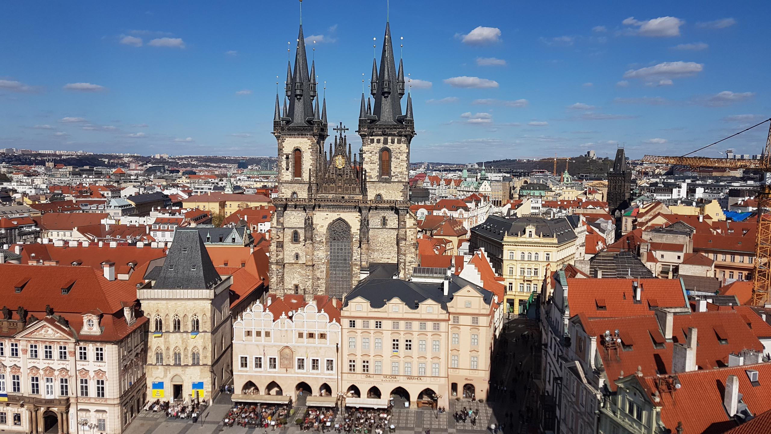 Prager Altstadt vom Rathausturm